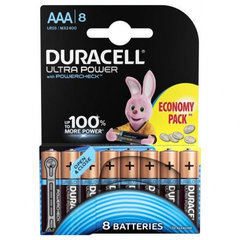 батарейка Duracell UltraPower 1.5v LR03-8BL AAA /271536/454228