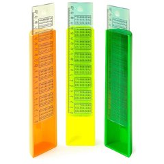 пенал пластиковый УНИ школьный цвета в ассортименте 0220005