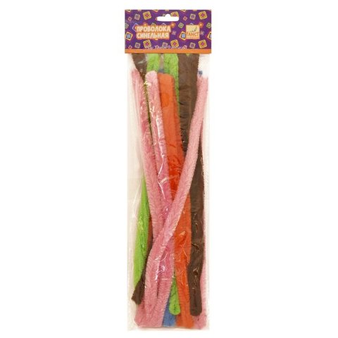 проволока синельная Пушистая 30см 20 штук FD030031