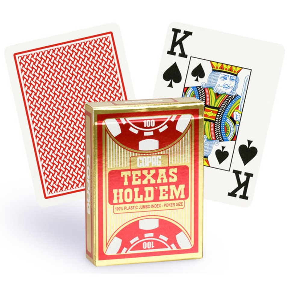 карты игральные Золотой покер 100% пластик 54 листа 104006334