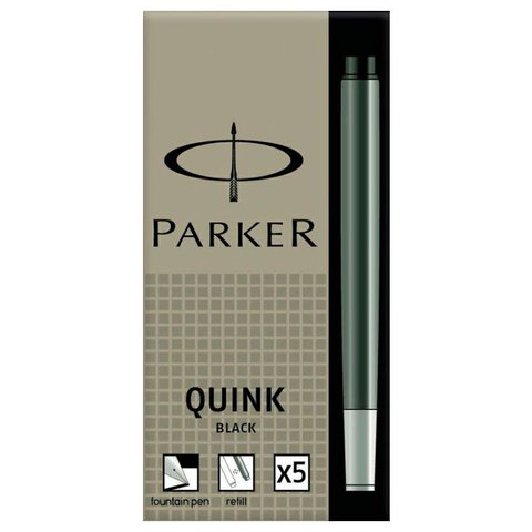 картридж PARKER QUINK для перьевых ручек Z11 черный