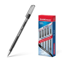 ручка гелевая ERICH KRAUSE G-ICE черная 0.5мм