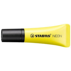 маркер текстовыделитель скошенный наконечник 2-5мм STABILO Neon желтый