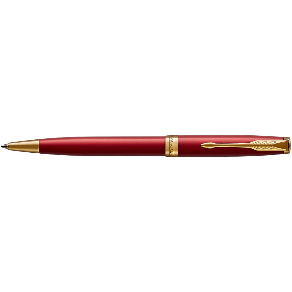 ручка шариковая PARKER Sonnet Intense Red Lacquer GT