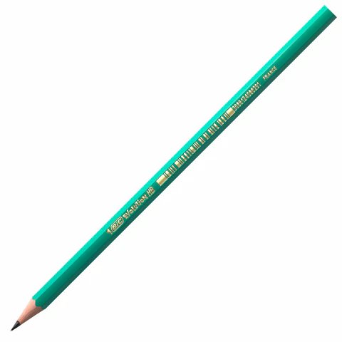 карандаш простой BIC Evolution пластиковый. без ластика