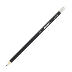 карандаш простой KORES Grafitos Трехгранный, ластик