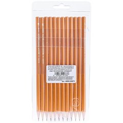 карандаши простые 12 штук набор KOH-I-NOOR 1696 шестиграные, ПВХ упаковка