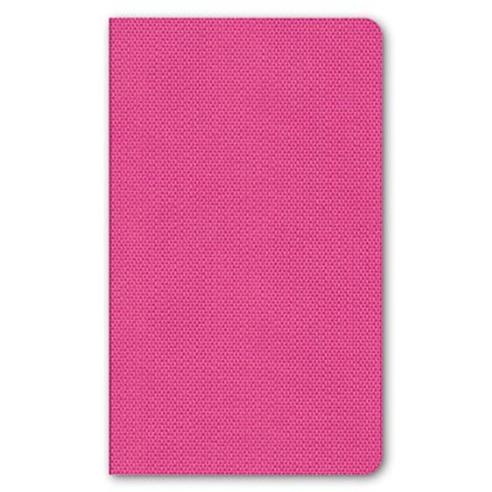 блокнот А5 128 листов Dobby клетка с цветным срезом розовый 03818