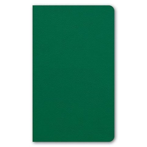 блокнот А5 128 листов Majestic линия с цветным срезом зеленый 04207
