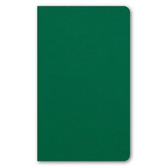 блокнот А5 128 листов Majestic линия с цветным срезом зеленый 04207
