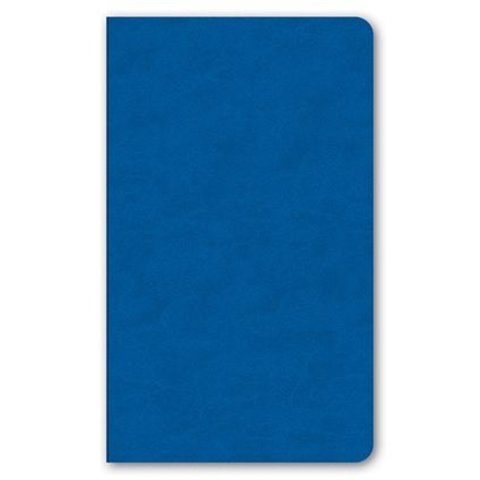 блокнот А5 128 листов Vivella клетка с цветным срезом синий 01609