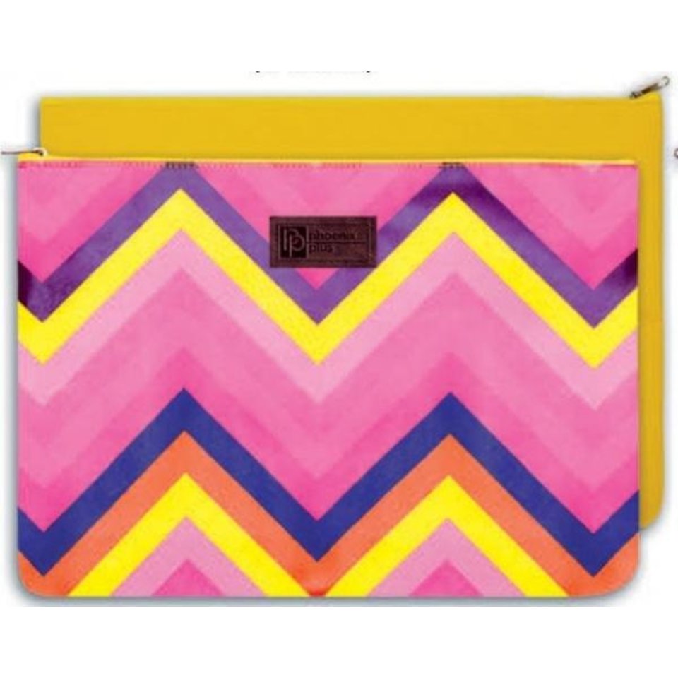 папка для тетрадей А4 Яркий зигзаг на молнии 44155