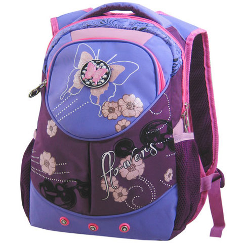 рюкзак для девочки 1428 фиолетовый Stelz
