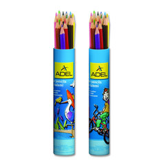 цветные карандаши 12 цветов ADEL COLOUR Шестигранные 211-2315-003