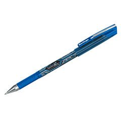 ручка гелевая Berlingo SystemX синяя металлический наконечник, клип