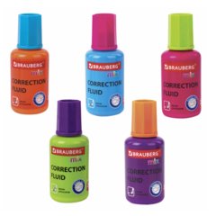 корректирующая жидкость 20мл с кисточкой химическая основа Fuze mix 229074/kr200