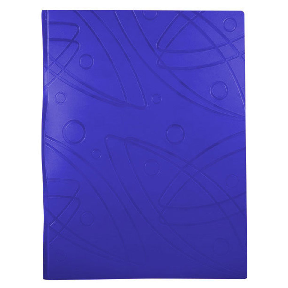 папка с файлами А4 20 вкладышей GALAXY синяя GA20BLUE/816927