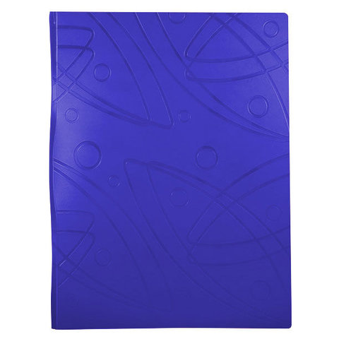 папка с файлами А4 20 вкладышей GALAXY синяя GA20BLUE/816927