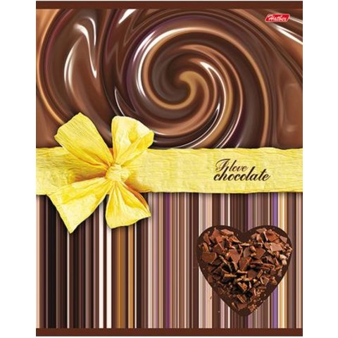 тетрадь 96 листов Шоколад в клетку