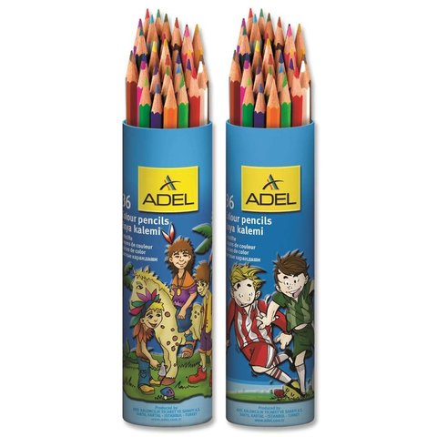 цветные карандаши 36 цвета ADEL COLOUR 211-2375-003