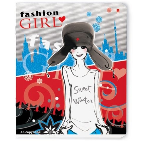 тетрадь 48 листов Фэшн 7-48-562 в клетку