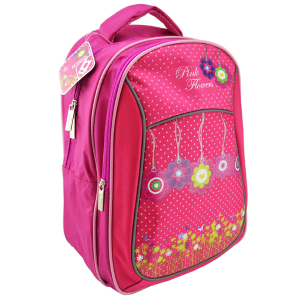 рюкзак для девочки BG Start Pink Flowers 2730