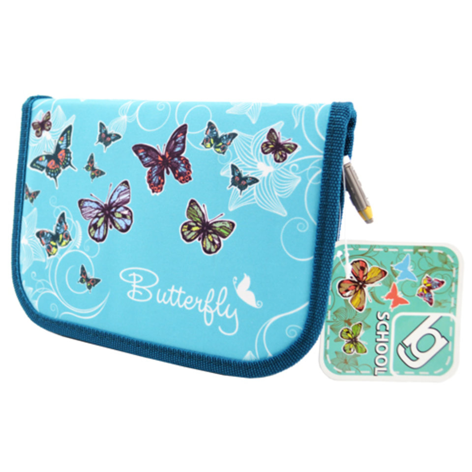 пенал для девочки BG Butterfiy 2809