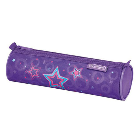 косметичка для девочки 50008674 HERLITZ Girls Звезды 1 молния