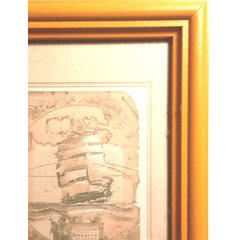 рамка для фото 15х21см Деревянная цвет Янтарь