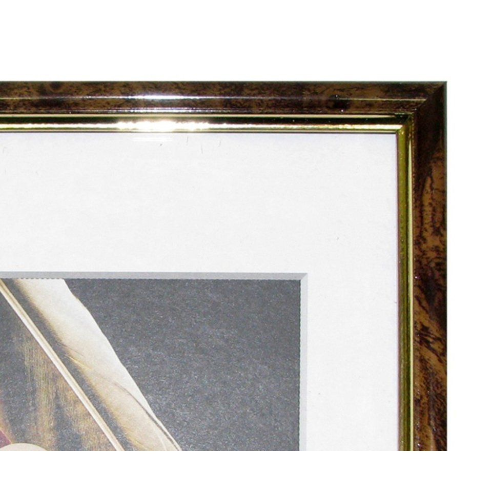 рамка для фото 9х13см Пластиковая Темный орех