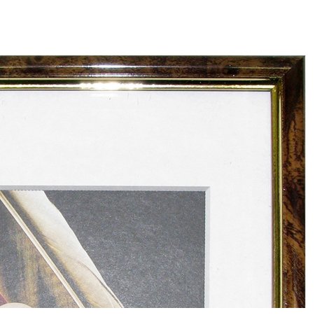 рамка для фото 9х13см Пластиковая Темный орех