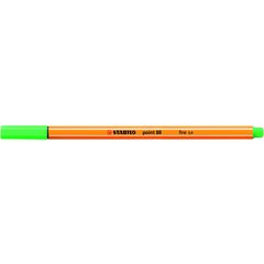 ручка капиллярная STABILO POINT 0.4мм Супер тонкий наконечник светло-изумрудная