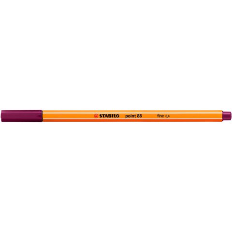 ручка капиллярная STABILO POINT 0.4мм Супер тонкий наконечник пурпурная