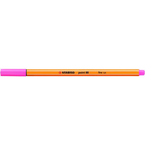 ручка капиллярная STABILO POINT 0.4мм Супер тонкий наконечник светло-розовая