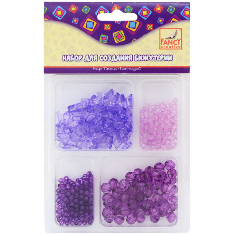 бусины Микс-2 прозрачные FD030051