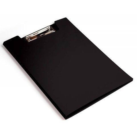 папка планшет А4 с верхним зажимом PD602 пластик 1.2мм/817093 черная