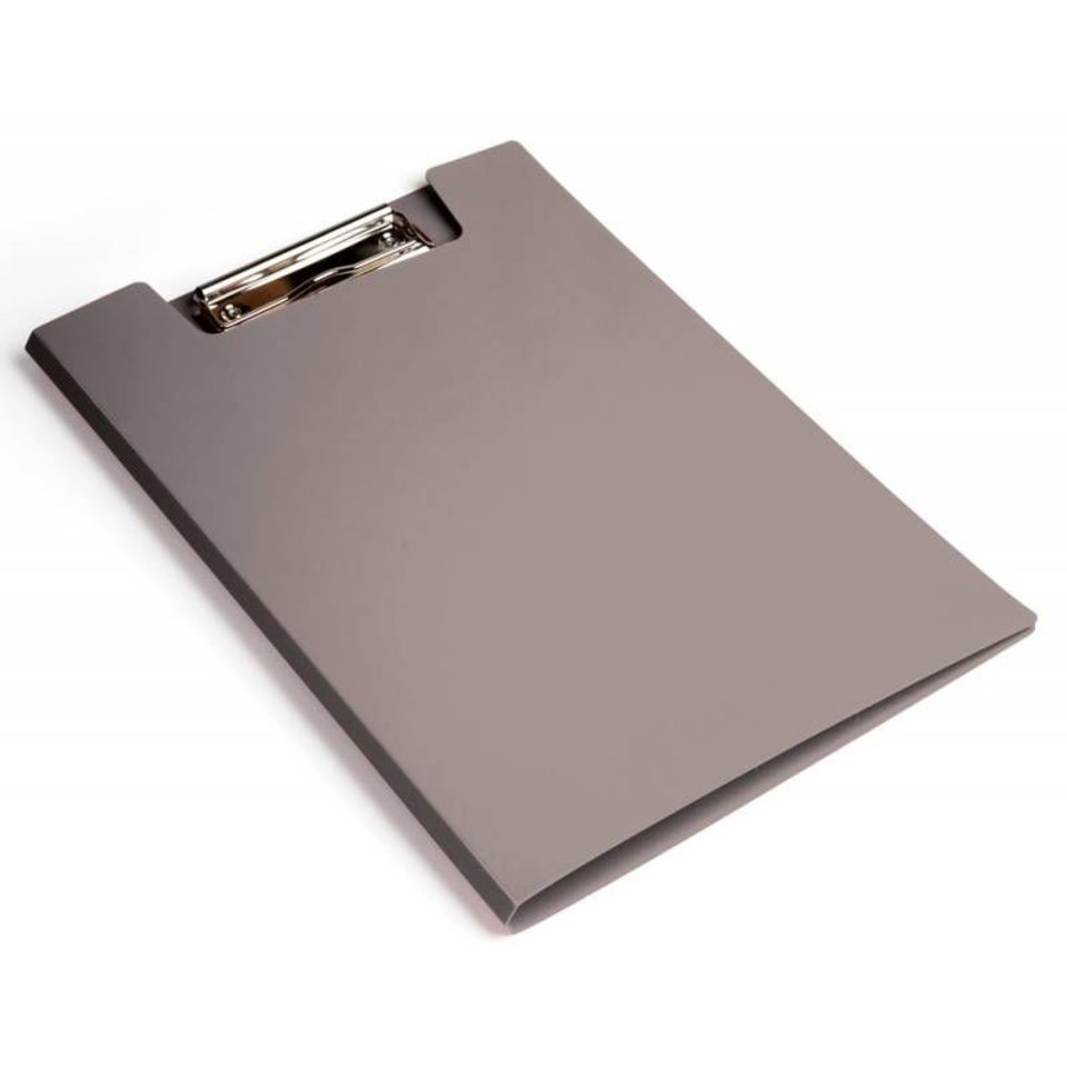 папка планшет А4 с верхним зажимом PD602 пластик 1.2мм/817095 серая