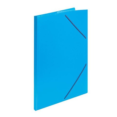 папка на резинке А4 0.5мм NP6750 /040799 синяя