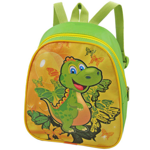 рюкзак мини для мальчика Динозавр зеленый 888 Stelz