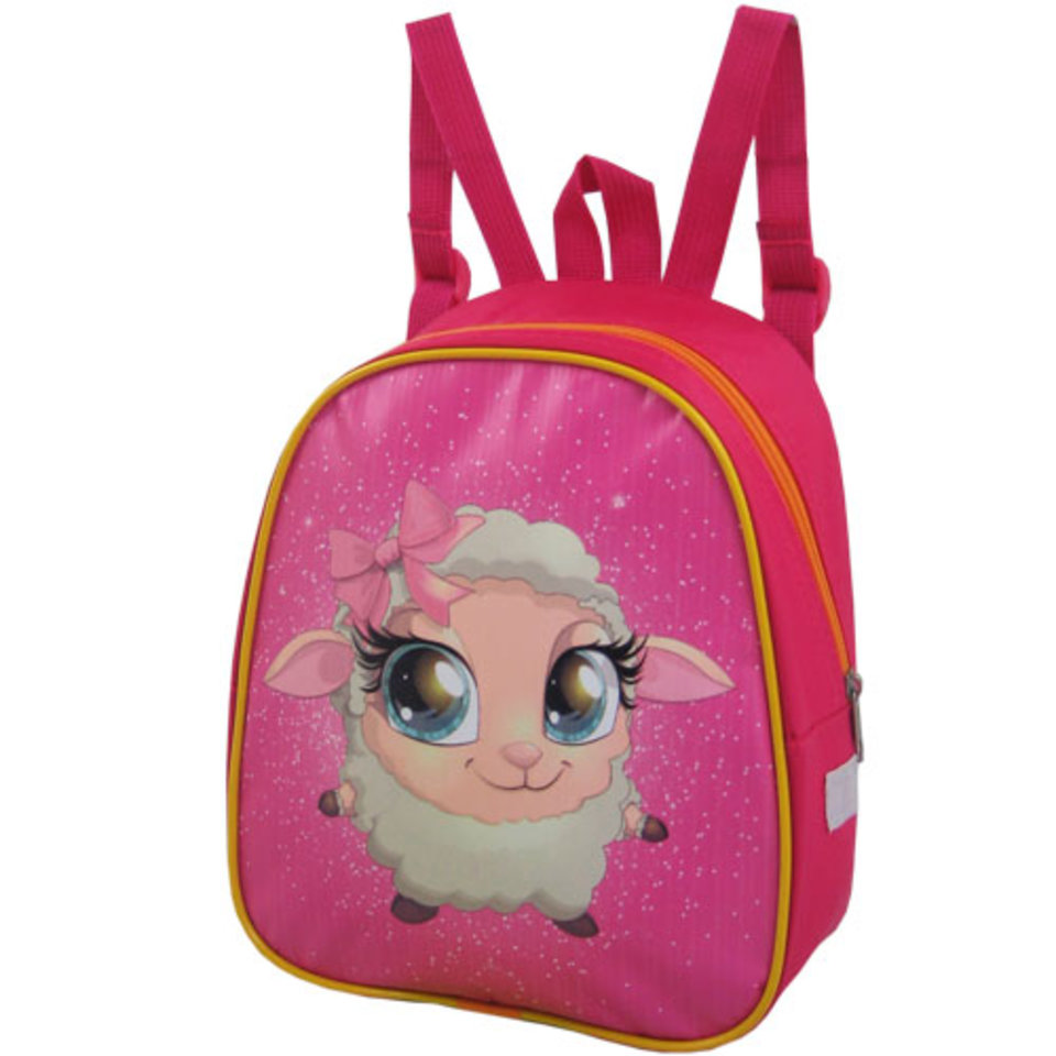 рюкзак мини для девочки Овечка розовый 888 Stelz