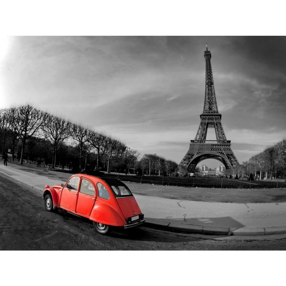 картина по номерам 40х50см GX4335 “Проезжая Париж”