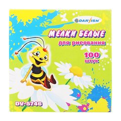 мелки 100шт/уп школьные белые dv-5746/пегас1083346/scfмб100шк 10