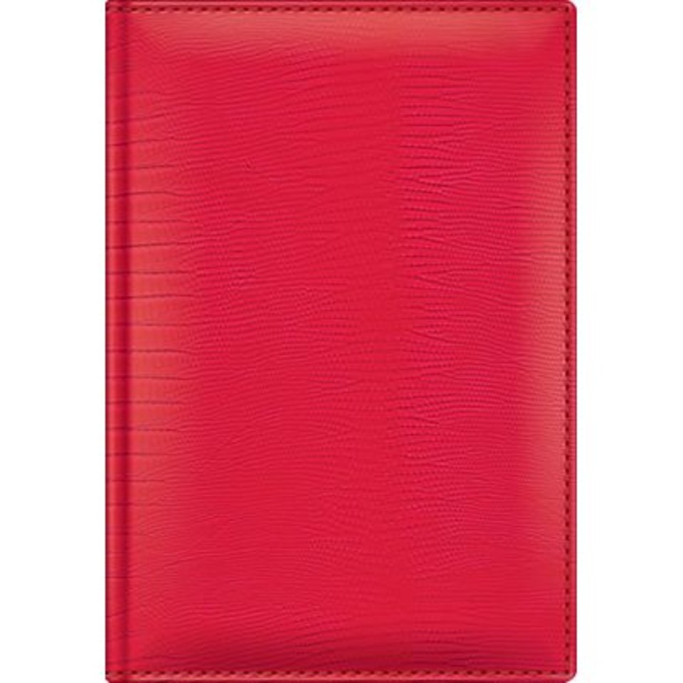 ежедневник недатированный А5 Tijus iguana 03628 алый Хатбер