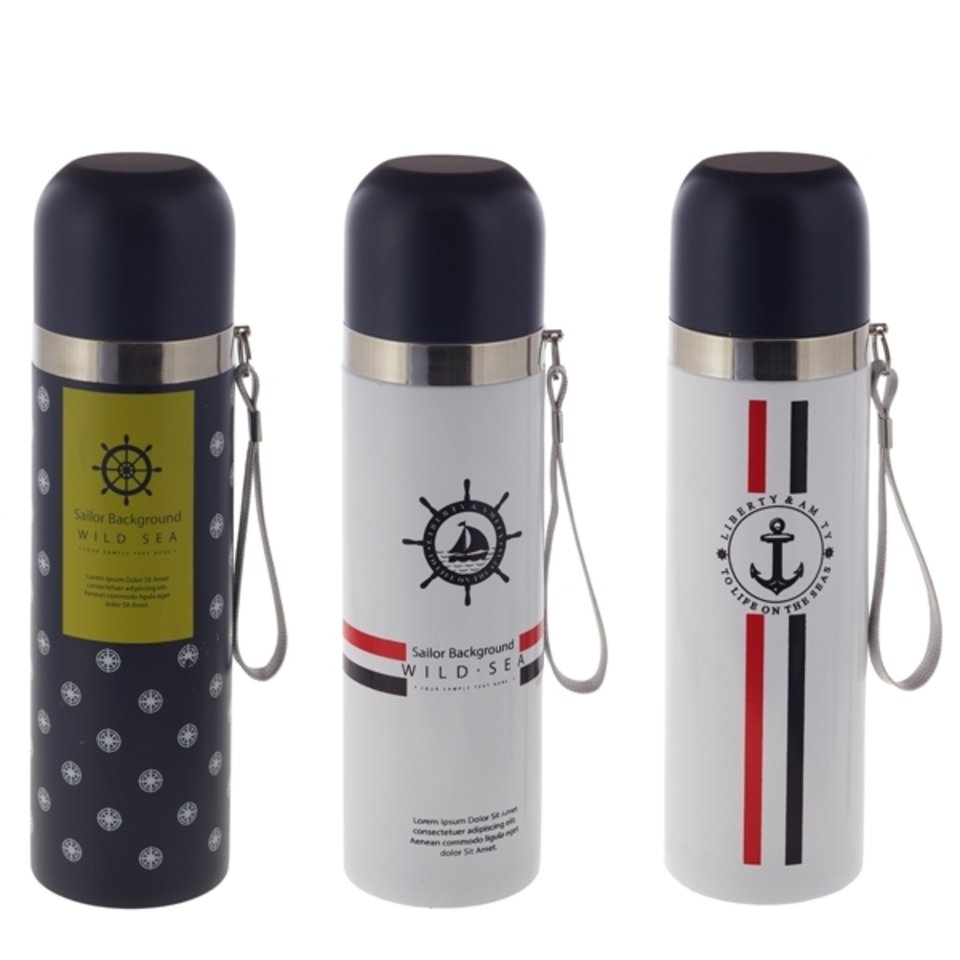 термос 500мл 401511 в ассортименте 3 вида