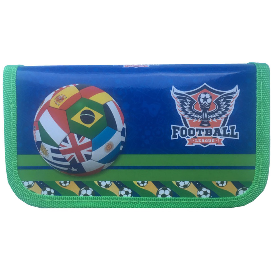 пенал Мировой футбол-2 2 отделения ПН-5772