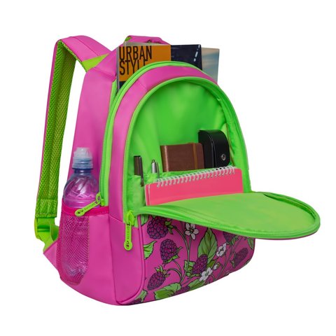 рюкзак для девочки RD-832-2/1 розовый Grizzly
