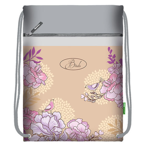сумка для обуви Фиолетовые птицы МОМК-ФП