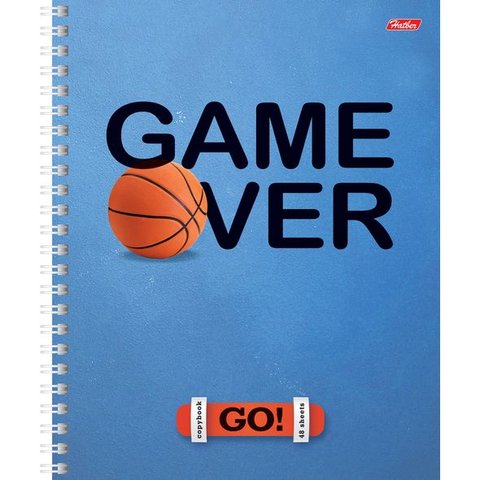 тетрадь 48 листов GO на гребне (051556) в клетку