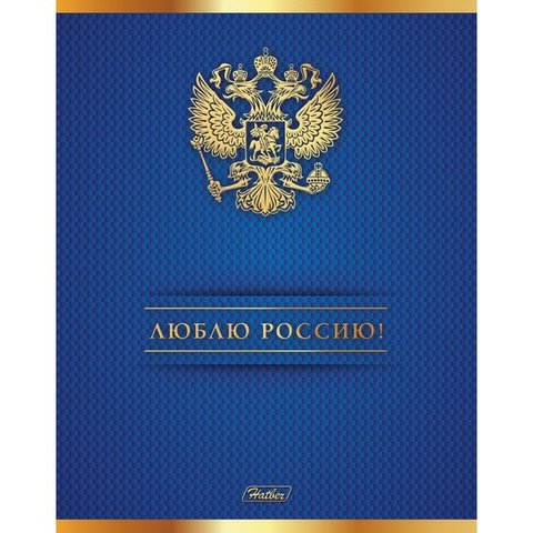 тетрадь 96 листов Россия 3Dф (050575) в клетку