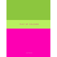 тетрадь А4 48 листов Неоновый дуэт розовый + зеленый 4484370